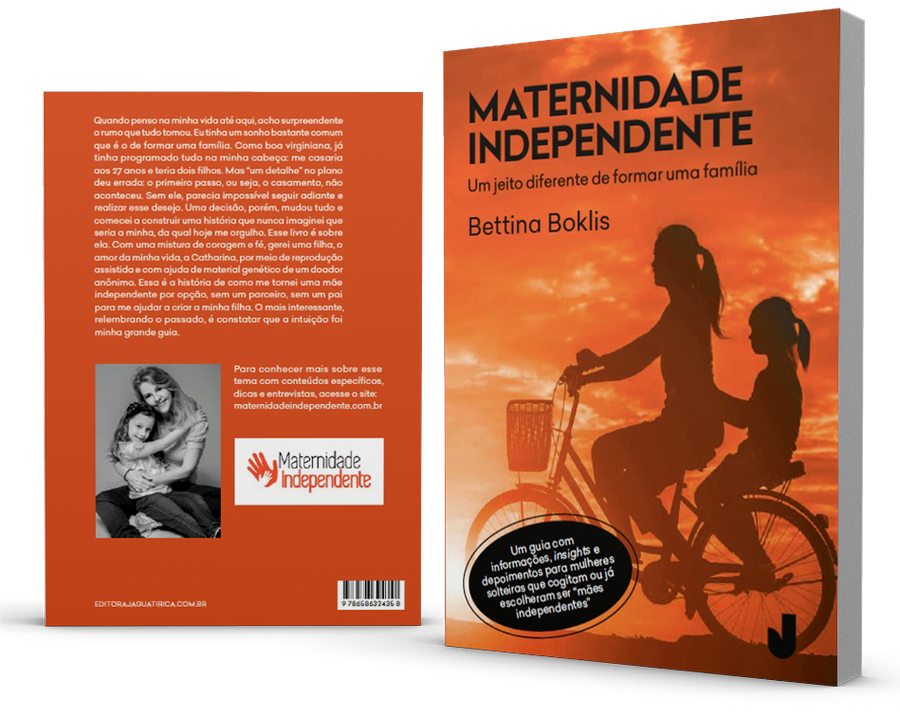 Capa do livro Maternidade Independente — Um jeito diferente de formar uma família